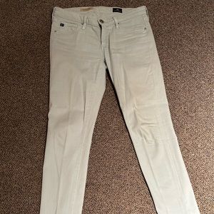 AG Adriano Goldschmied The Legging Ankle Super Skinny Light Blue Size 26